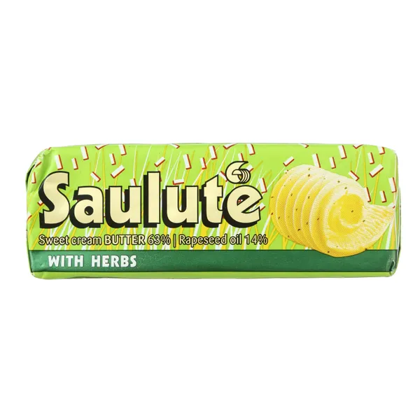 Tepus riebalų mišinys su žolelėmis SAULUTĖ, 66 % rieb., 100 g