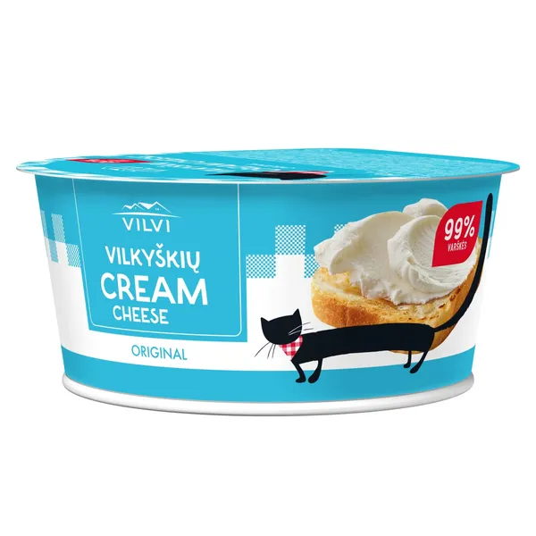 Tepamas varškės kremas VILKYŠKIŲ, 19% riebumo, 150 g