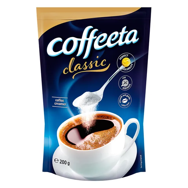 Tirpūs milteliai kavai ir arbatai balinti COFFEETA, 200 g