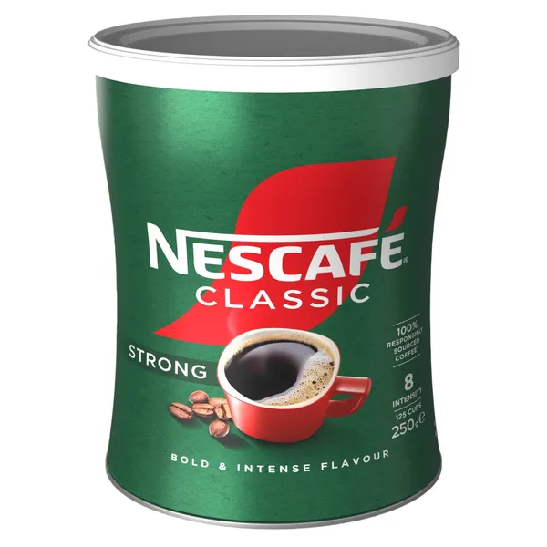Tirpioji kava NESCAFE Classic Strong, skardinėje, 250 g