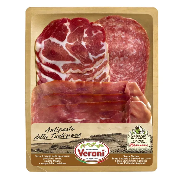 Tradicinis antipasto griežinėliais VERONI, 110 g