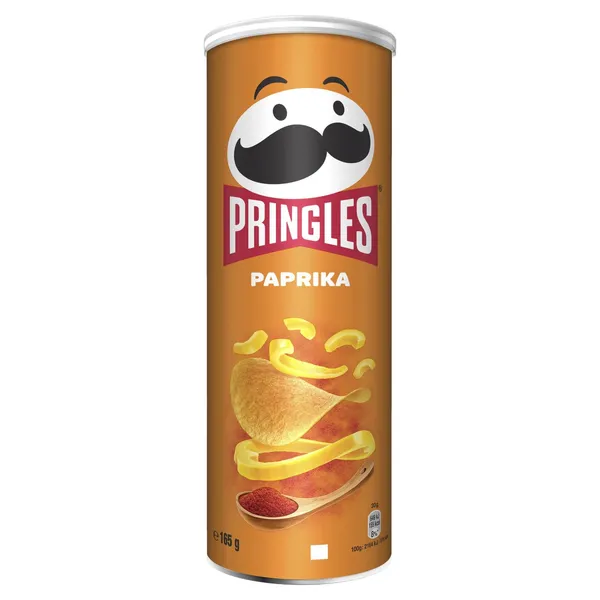 Traškučiai PRINGLES PAPRIKA DEEZER, 165 g