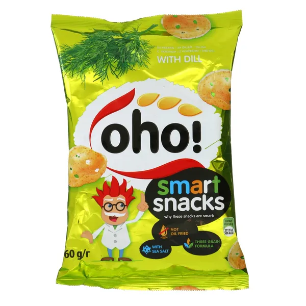 Traškučiai su krapais OHO!, 60 g