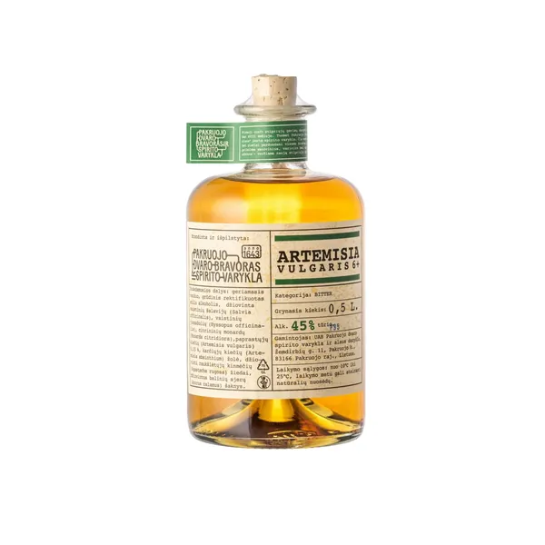 Trauktinė PAKRUOJO DVARO, Bitter Artemisia Vulgaris 6+, 45 %, 0,5 l