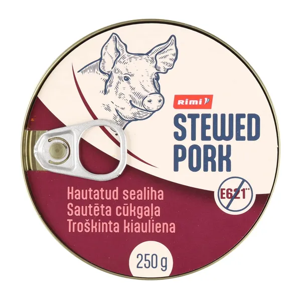 Cūkgaļa Rimi sautēta 250g