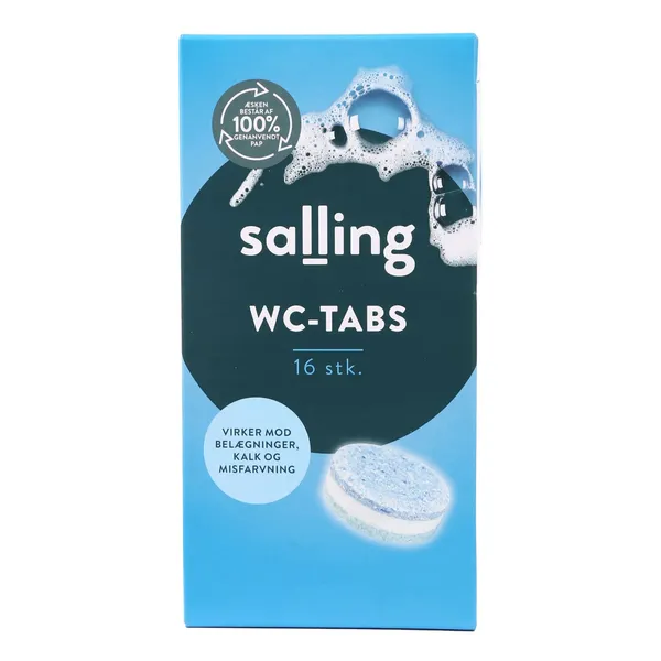 Tualeto valymo tabletės SALLING, 16 x 20 g, 320 g