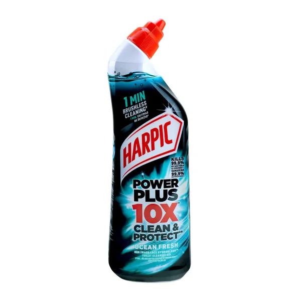 Unitazų valiklis HARPIC, Power Plus Spring Power, dezinfekcinis, 750 ml