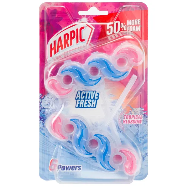 Unit.muil.Harpic,egzotinės gėlės,2vnt