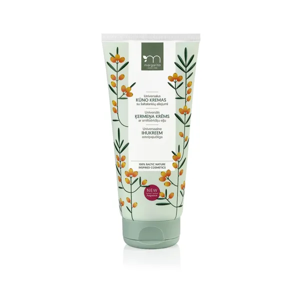 Universalus kremas su šaltalankių aliejumi MARGARITA, 200 ml