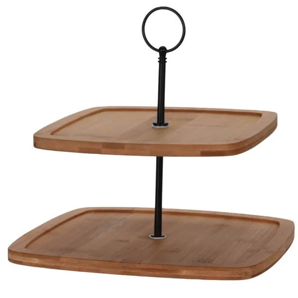 Uzkodu statīvs 2līmeņi 25x25x23,5cm CH25