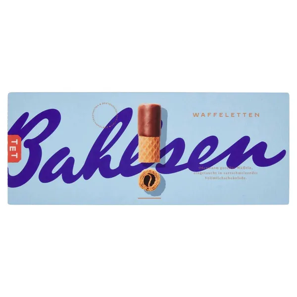 Vaf. rul. Bahlsen Waffeletten piena šok. 100g