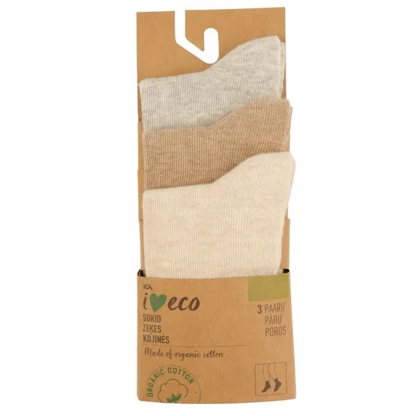 Vaikiškos kojinės I LOVE ECO, 28 / 30, 3 p.