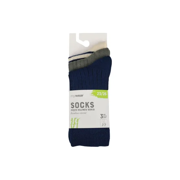 Vaikiškos kojinės MYWEAR, 23 - 26, 3 poros