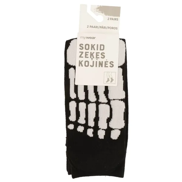 Vaikiškos kojinės MYWEAR, skeletas, 25 / 29, 2 por., HW26