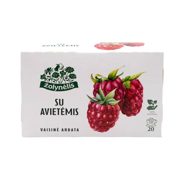 Vaisinė arbata su avietėmis ŽOLYNĖLIS VASAROS SKONIS, 50 g
