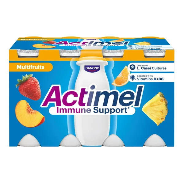 Vaisinis jogurto gėrimas ACTIMEL, 8 x 100 g