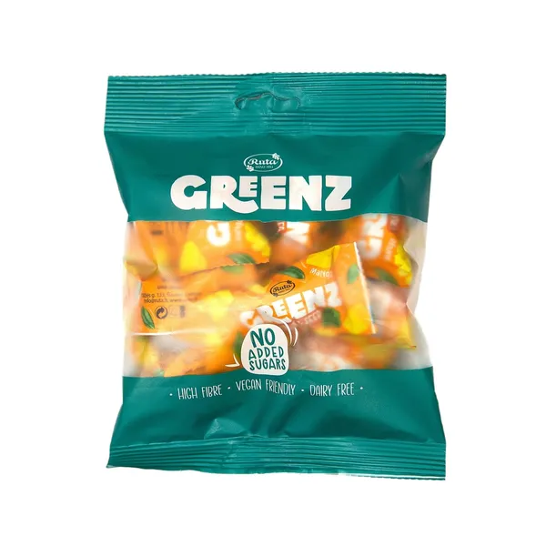 Vaisių ir sėklų užkandžiai su mangais GREENZ MANGO, 110 g