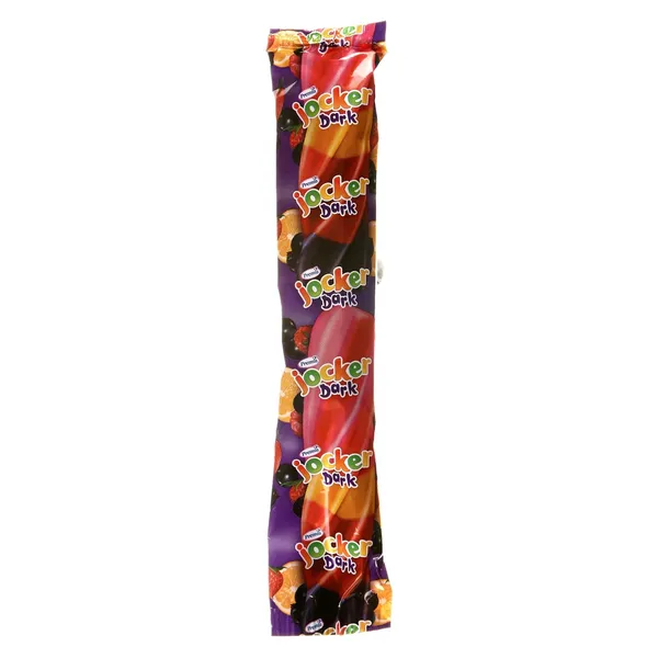 Valgomieji vaisiniai ledai JOCKER DARK, 80 ml / 80 g