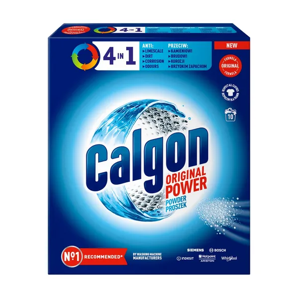 Vandens minkštiklis CALGON, 20 skalbimų, 500 g