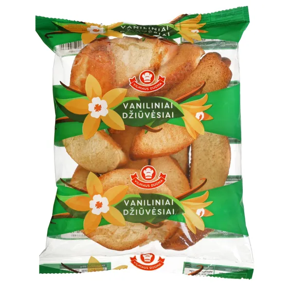 Vaniliniai džiūvėsiai VILNIAUS DUONA, 250 g