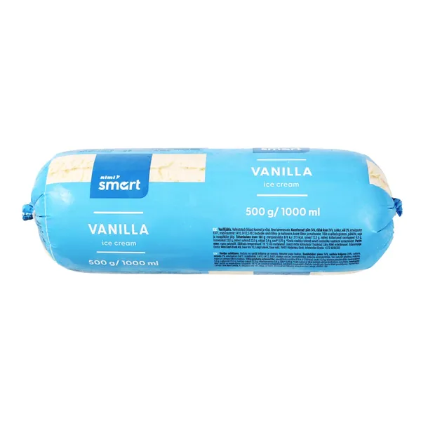 Vaniliniai valgomieji ledai RIMI, 1 l / 500 g