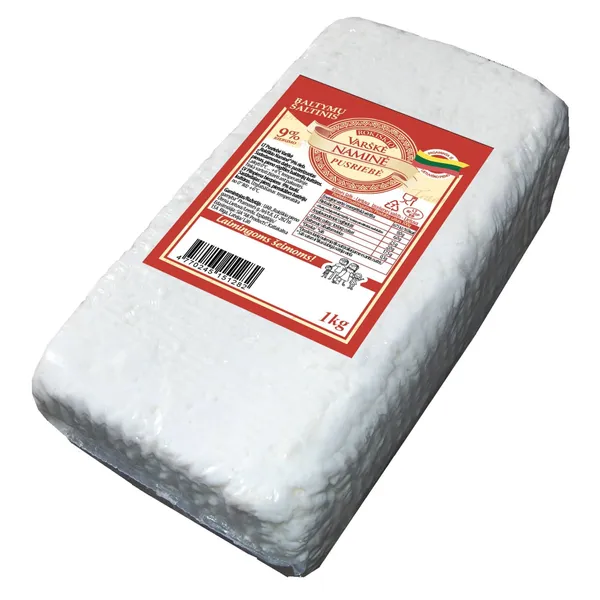 ROKIŠKIO NAMINĖ varškė, 9 % rieb., 1 kg
