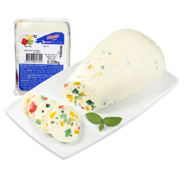 Biezpiena deserts Magija ar želejas gabal. kg