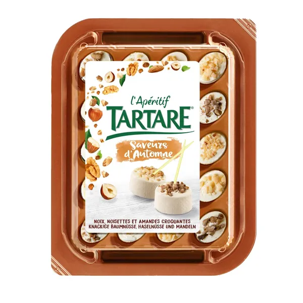 Varškės sūrio užkandis "Tartare l'Aperitif Nuts", 100 g