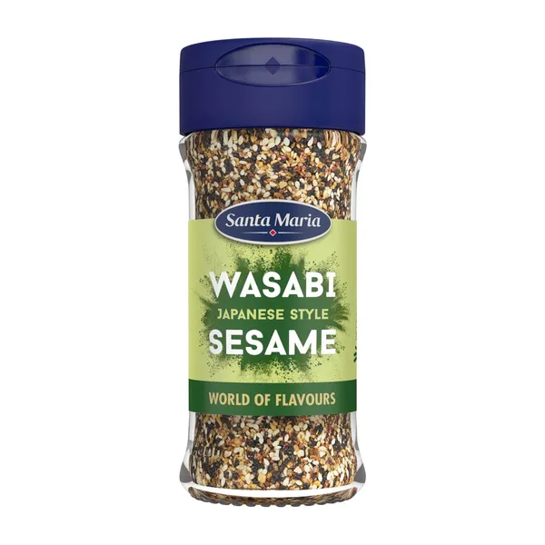 Vasabi ir sezamų prieskonių mišinys SANTA MARIA, 44 g