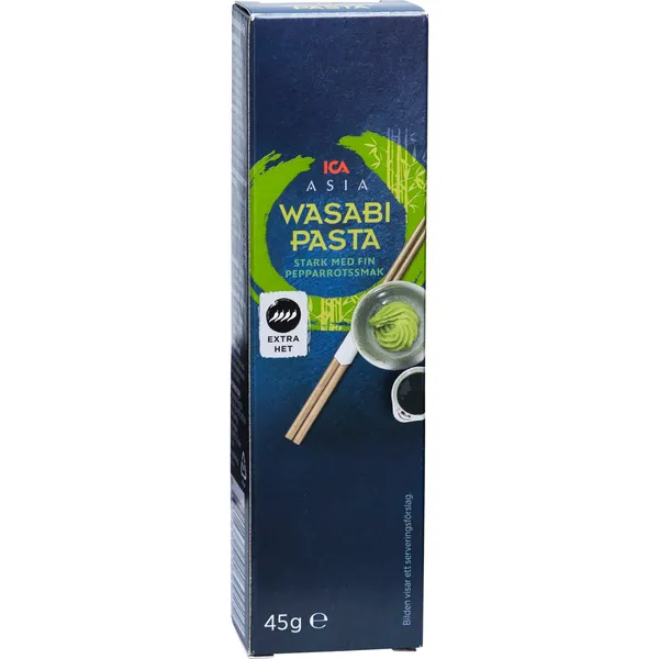 Vasabių pasta ICA ASIA, 45 g