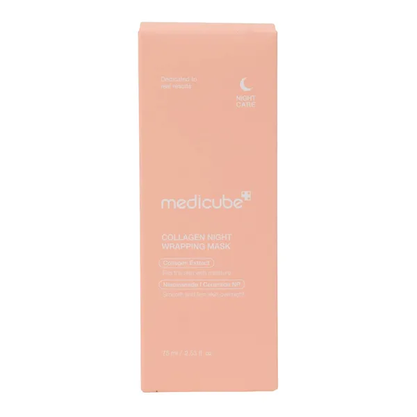 Veido kaukė MEDICUBE COLLAGEN NIGHT WRAPPING, 75 ml