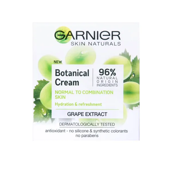 Veido kremas GARNIER FRESH MOISTURE su vynuogių ekstraktu, 50 ml