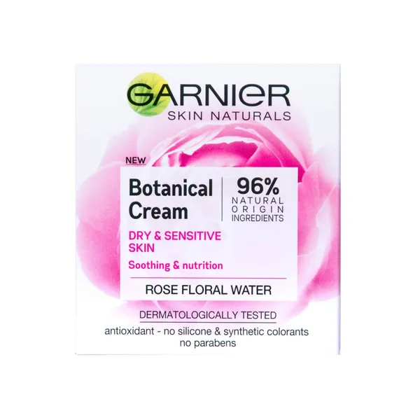 Veido kremas su rožių vandeniu GARNIER SENSITIVE CALMING, 50 ml