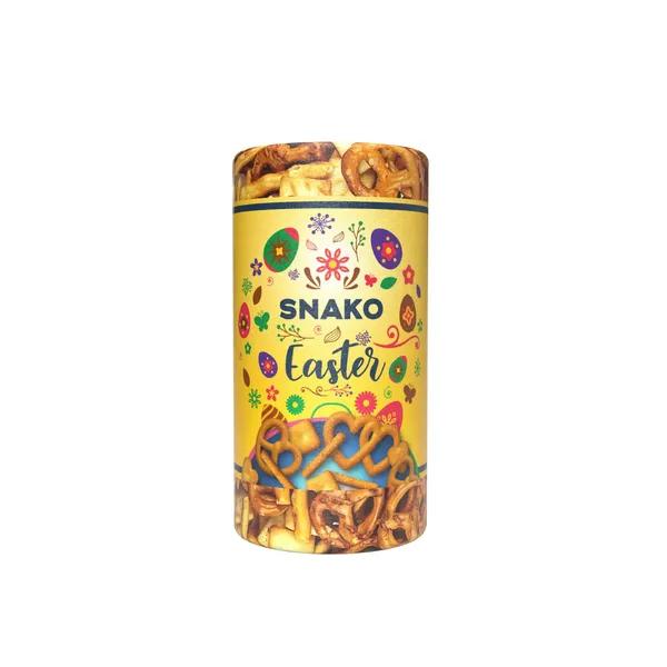 Velykinis užkandžių rinkinys tūbelėje SNAKO, 120 g