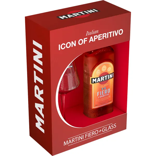 Vermuts Martini Fiero 15% 1l + glāze