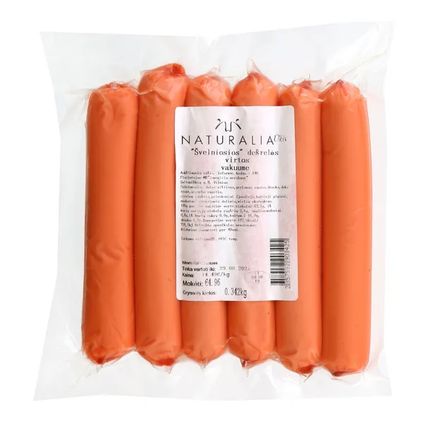 Virtos ŠVELNIOSIOS dešrelės NATURALIA ŪKIS, a. r., 1 kg