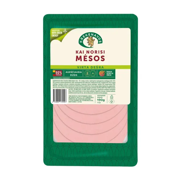 Virta dešra griežinėliais KAI NORISI MĖSOS, a.r., 190 g