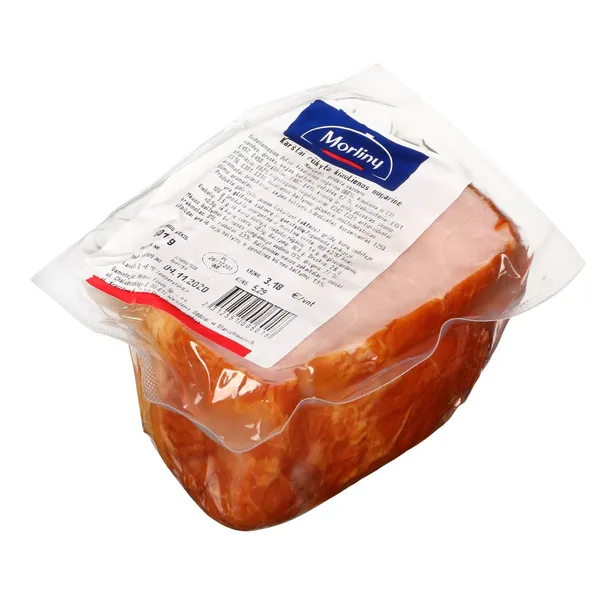 Virta, karštai rūkyta kiaulienos nugarinė su pridėtiniu vandeniu MORLINY, I r., 1 kg