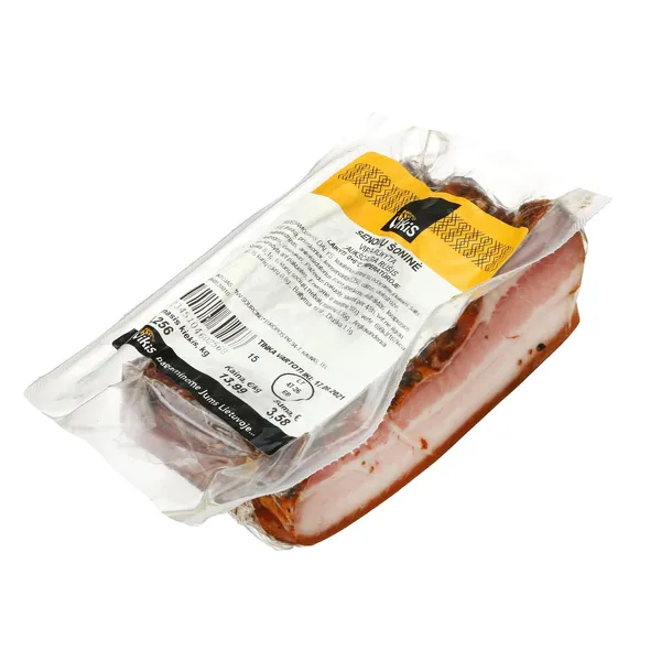 Virta, rūkyta kaimiško dūmo SENOLIŲ šoninė VIKIS, a. r., 1 kg