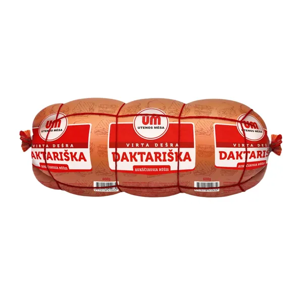 Virta UTENOS DAKTARIŠKA dešra UTENOS MĖSA, a.r., 600 g