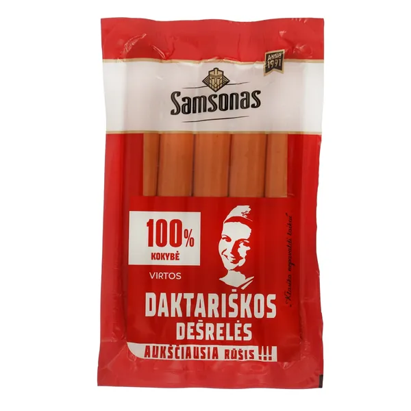 Virtos SAMSONO DAKTARIŠKOS dešrelės, a. r., 300 g