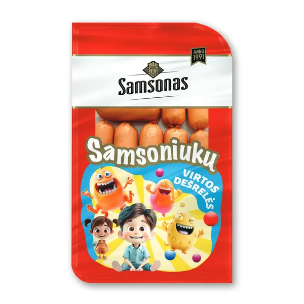 Virtos SAMSONIUKŲ dešrelės, A.r., 210 g