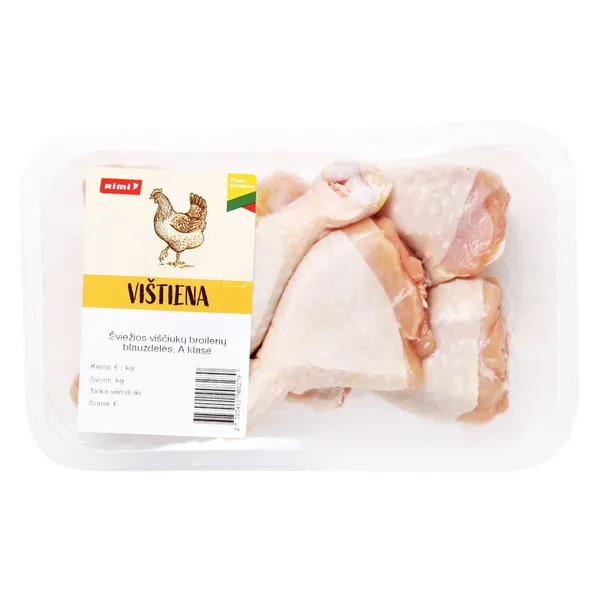 Viščiukų broilerių blauzdelės RIMI, A, 1kg