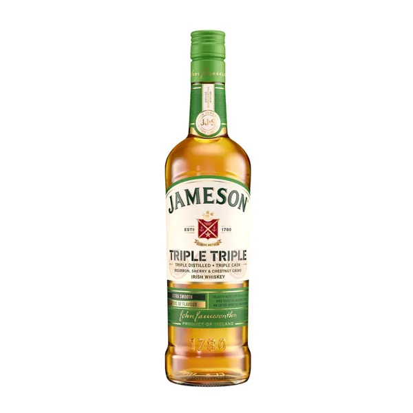 Viskis JAMESON TRIPLE TRIPLE, 40 %, 0,7 l