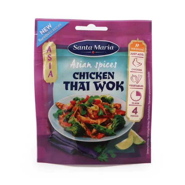 Vištienos prieskonių mišinys THAI WOK SANTA MARIA, 30 g