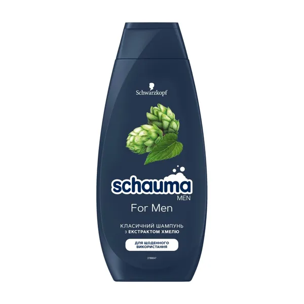 Vyriškas plaukų šampūnas SCHAUMA, 400 ml