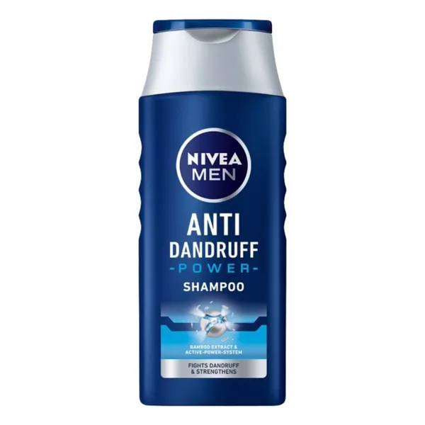 Vyriškas plaukų šampūnas nuo pleiskanų NIVEA MEN POWER, 250 ml