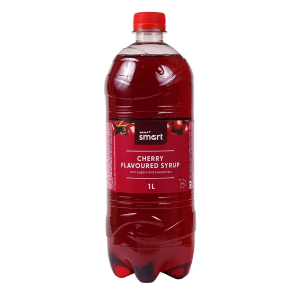 Vyšnių sk. sirupas su saldik. RIMI SMART, 1 l