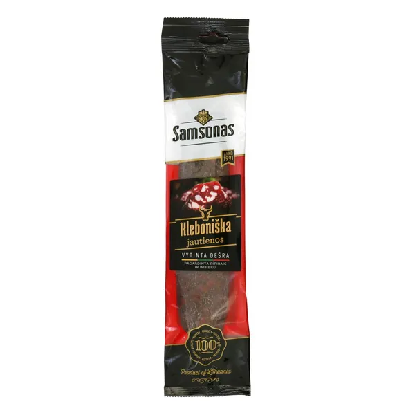 Vytinta jautienos KLEBONIŠKA dešra, a. r., 200 g