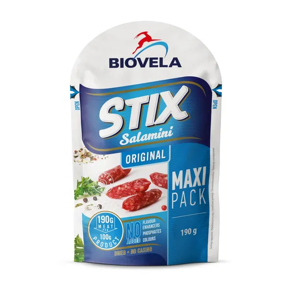 Vytintos dešrelės SALAMINI ORIGINAL BIOVELA, a. r., 190 g